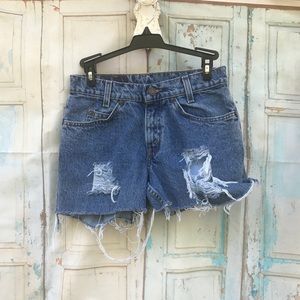 levis cheeky shorts